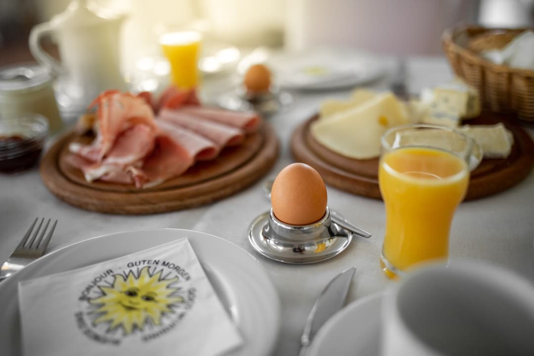 Ein reichhaltiges Frühstück